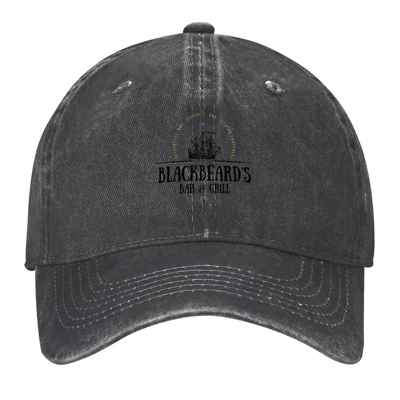 

Blackbeard's Bar and Grill Baseball Cap hats on offer Streetwear Wild Ball Hat |-F-| Designer Man Women's