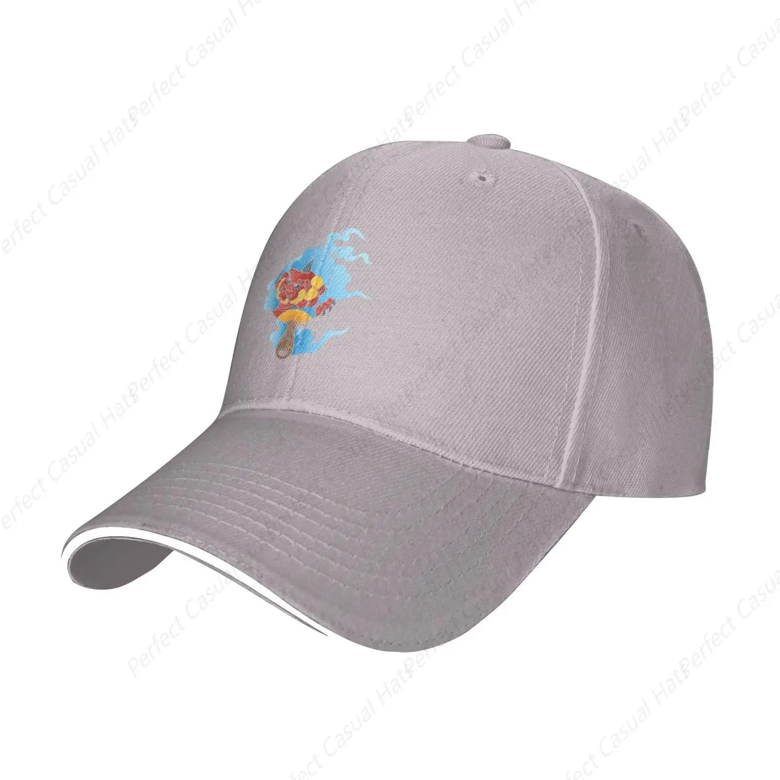 High Quality The Fan With Floating Clouds Printing Sandwich Caps Peaked Caps Trucker Hat Men Women Outdoor Sun Visor