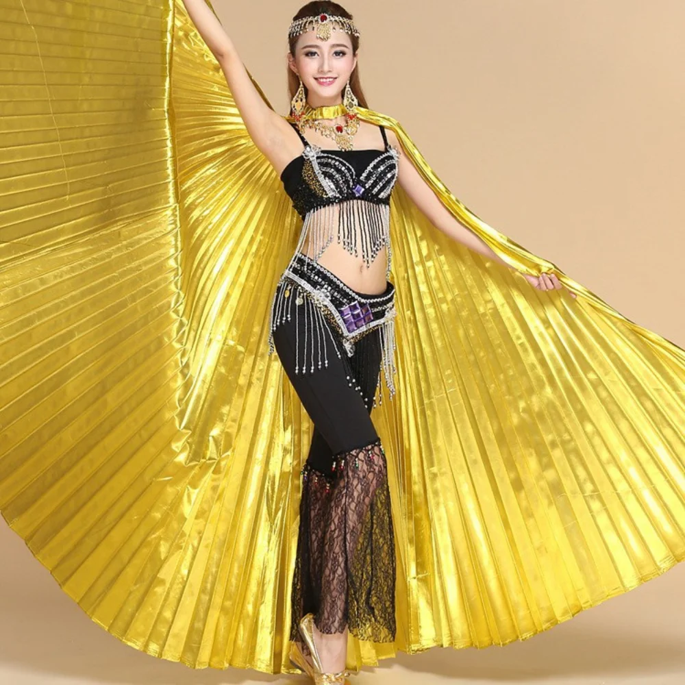 Women Fashion Egyptian Egypt Belly Dance Professional Costume Isis Wing