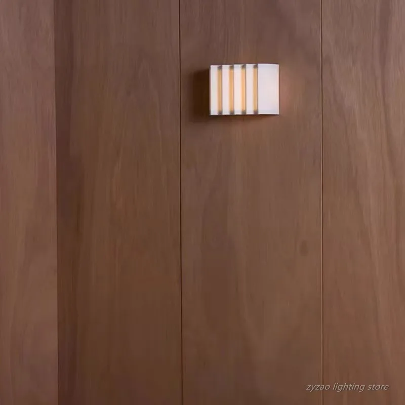 

Wabi Sabi Style Japanese Wall Lamp Retro Designer Hotel Homestay Living Room Corridor Bedroom Bedside Atmosphere Wall Light