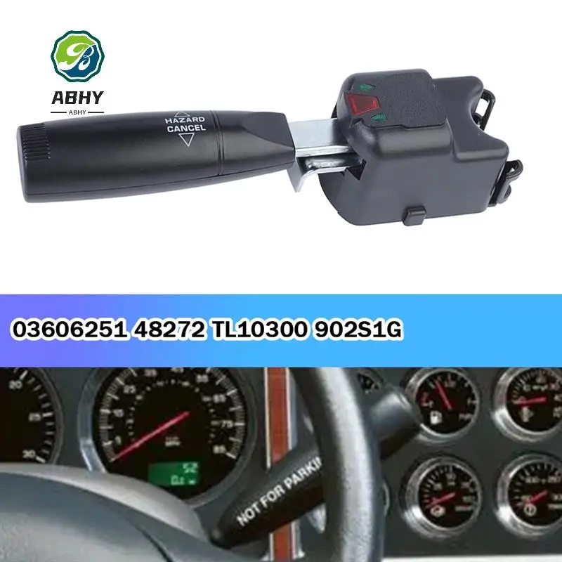 

ABHY-03606251 Headlight /Turn Signal Control Switch 48272 TL10300 902S1G For Kenworth