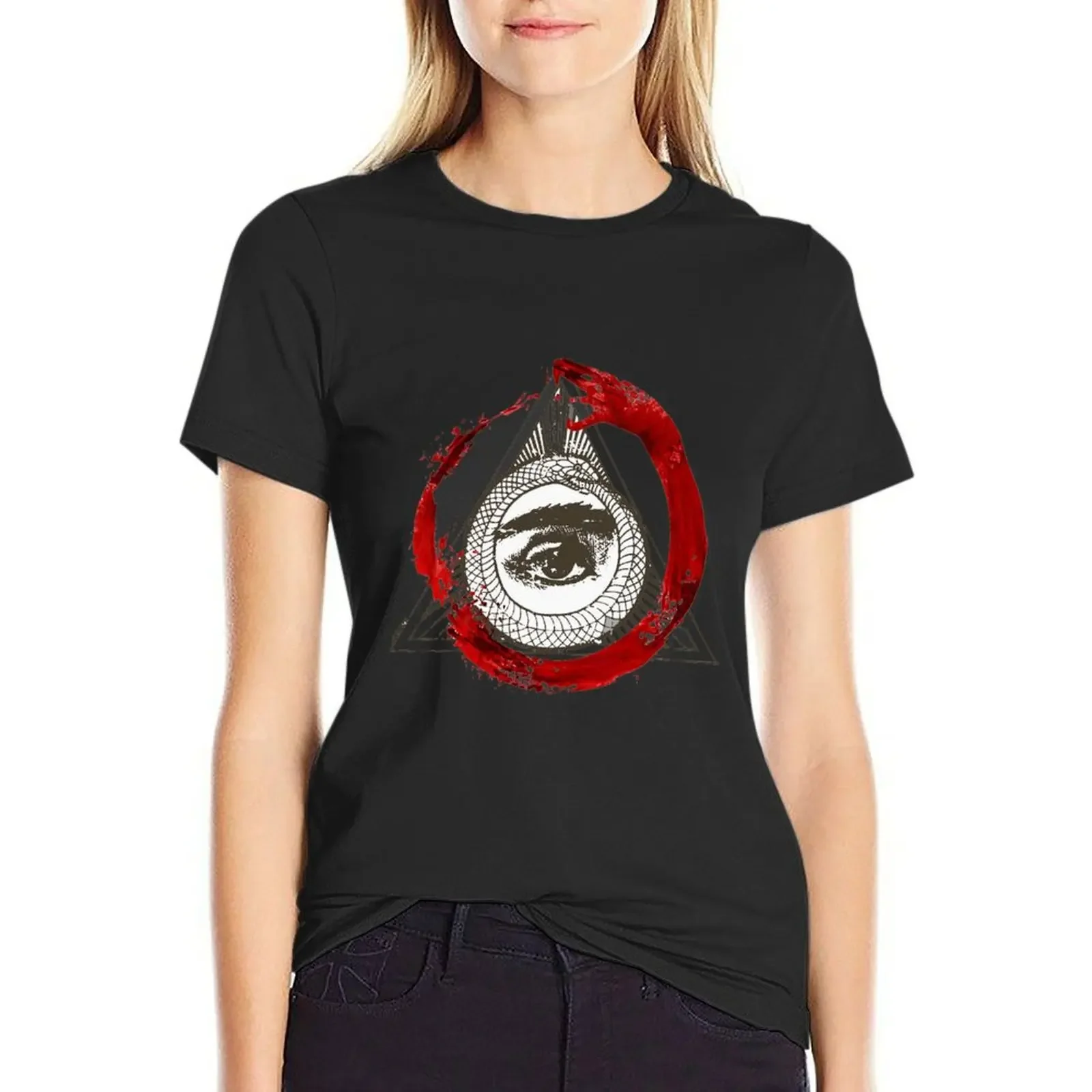 

Roman's Ouroboros T-Shirt shirts graphic tees korean fashion Aesthetic clothing t-shirts for Women graphic tees