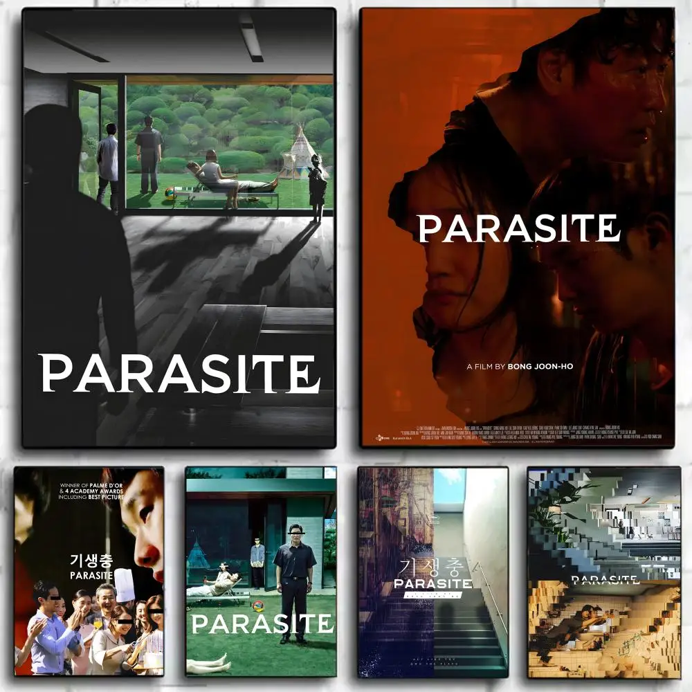 Fashion Sharp Realistic P-Parasites Poster Wall Art Print Decorative Mural Home Decor Gift Unframed