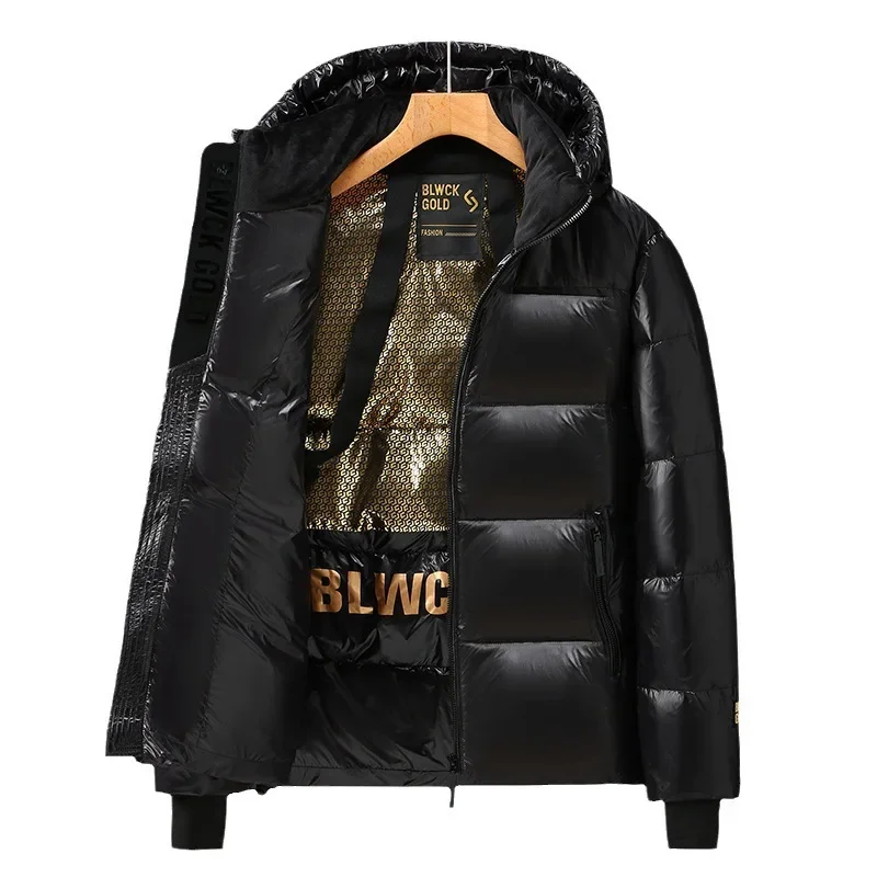 Chaqueta de invierno para hombre, abrigo de plumas de ganso de alta calidad, Parka, chaqueta de invierno para hombre, abrigo, nueva chaqueta larga