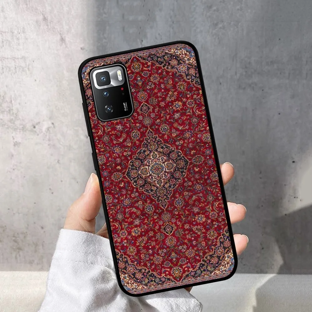 Persian Carpet Phone Case For Redmi 5 6 7 8 9 10 plus pro 6 7 8 9 A GO K20 K30 K40 pro plus F3 Fundas