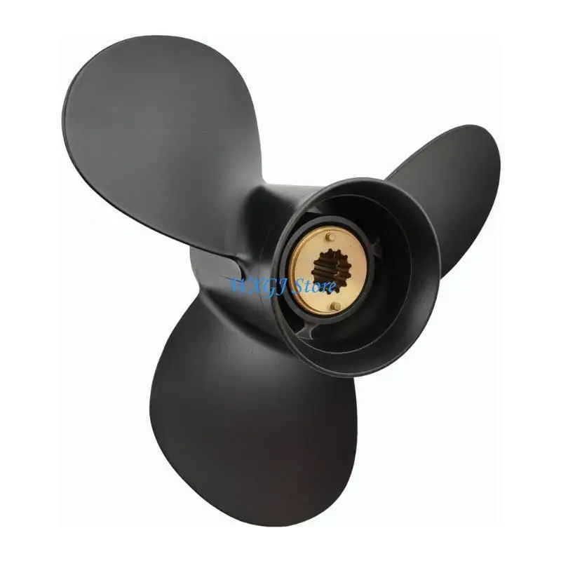 37JE 3Blade Propeller for 25HP 30HP 35HP 40HP 45HP 48HP 50HP 55HP 60HP 70HP Engines 48-816704A45, 13 Tooth Splines