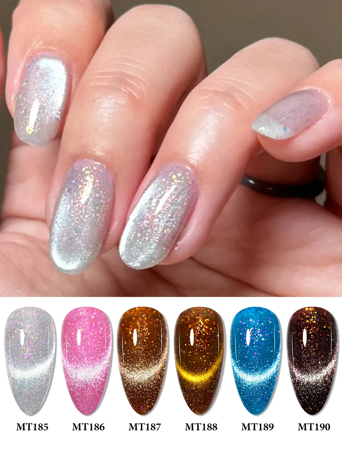 7ml MTSSII Dream Island Magnetic Gel Nail Polish Semi Permanent Soak Off UV LED Nail Art Varnish Manicure Design HEMA/TPO FREE