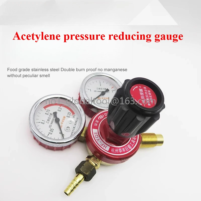 Professional Oxygen Acetylene Regulator Pressure Gauge - Welding Torch Cutting Torch for Gas Pressure Control and Metalworking