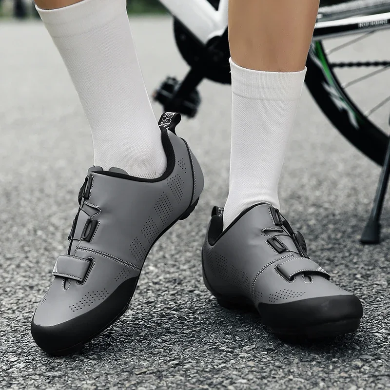 Cycling Sneaker Mtb with Cleats Men Carbon Sports Speed Bike Shoes Women Mountain Racing Flat SPD Road Cycling Footwear