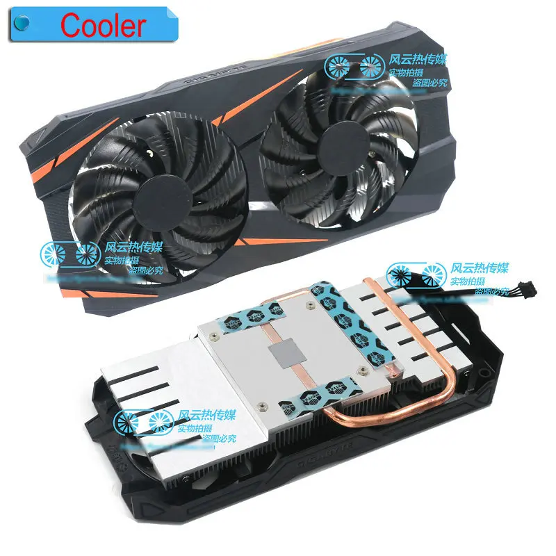 New Original the Cooler for Gigabyte GTX1060 WINDFORCE OC Gaming Graphics Video Card