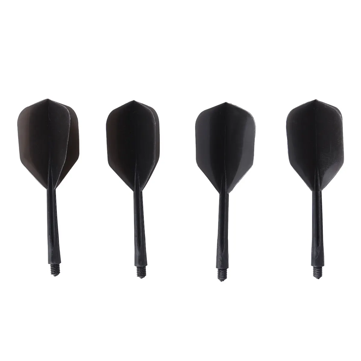 

4Pcs Transparent Fine Thread Dart Flights Plastic Accessories Indoor Outdoor Sports Tail Wings Flights Supplies