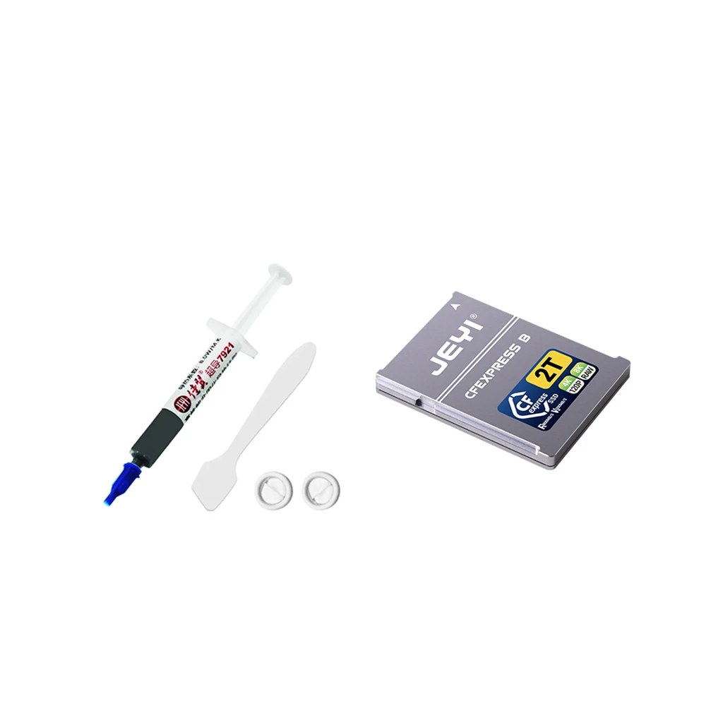 JEYI CF-Express Type-B to 2230 for NVMe M.2 SSD Adapter, PCIe 4.0 Expansion Memory CFexpress Card For CANON NIKON Z6/Z7/Z9/R3/R5