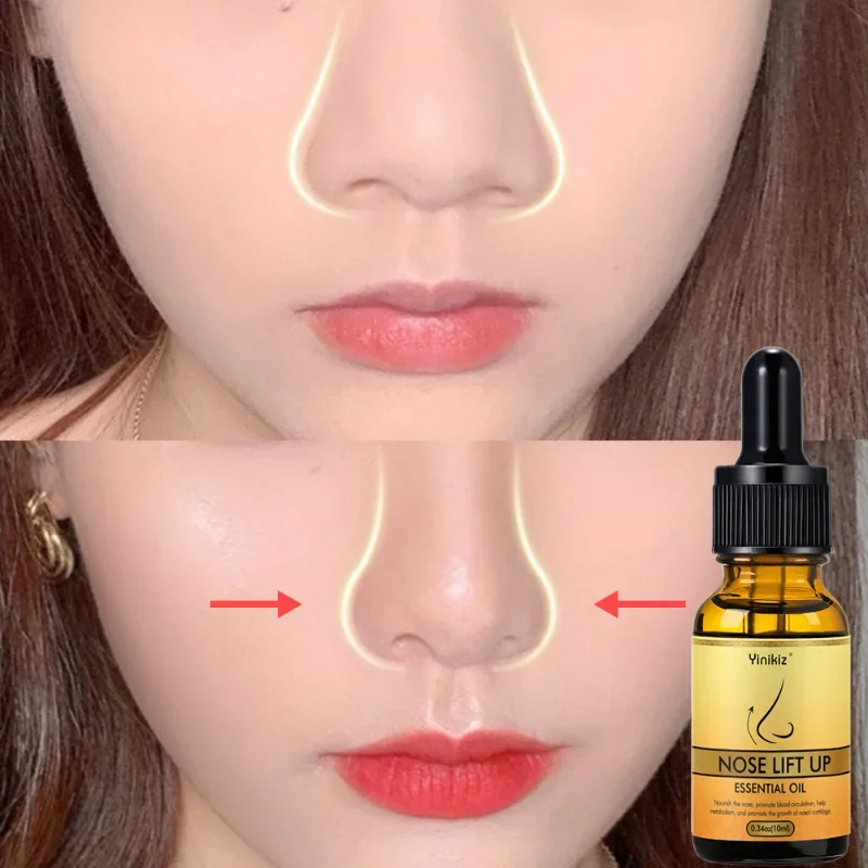 Minyak oli esensial pemancung hidung, minyak esensial Anti Penuaan, krim pijat, produk perawatan wajah hidung, minyak pengencang tulang hidung