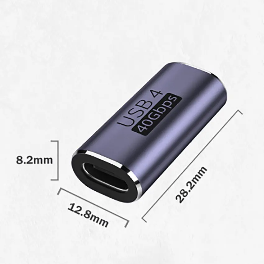 Адаптер Type-C (папа)-Type-C (мама), 40 г