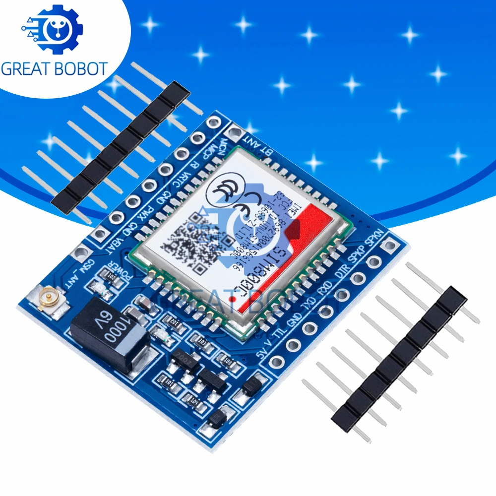 BS SIM800C GSM GPRS Module 5V/3.3V TTL Development Board IPEX With Bluetooth And TTS For Arduino STM32 C51 for Arduino