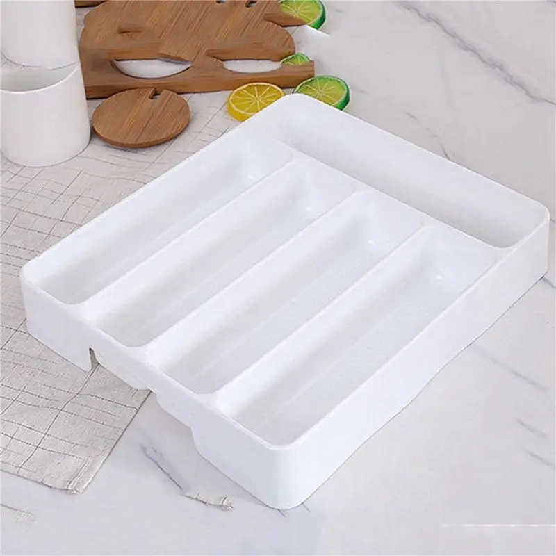 AT63-3X Kitchen Drawer Organizer Tray Spoon Cutlery Separation Finishing Storage Box Cutlery Kitchen Storage Organization