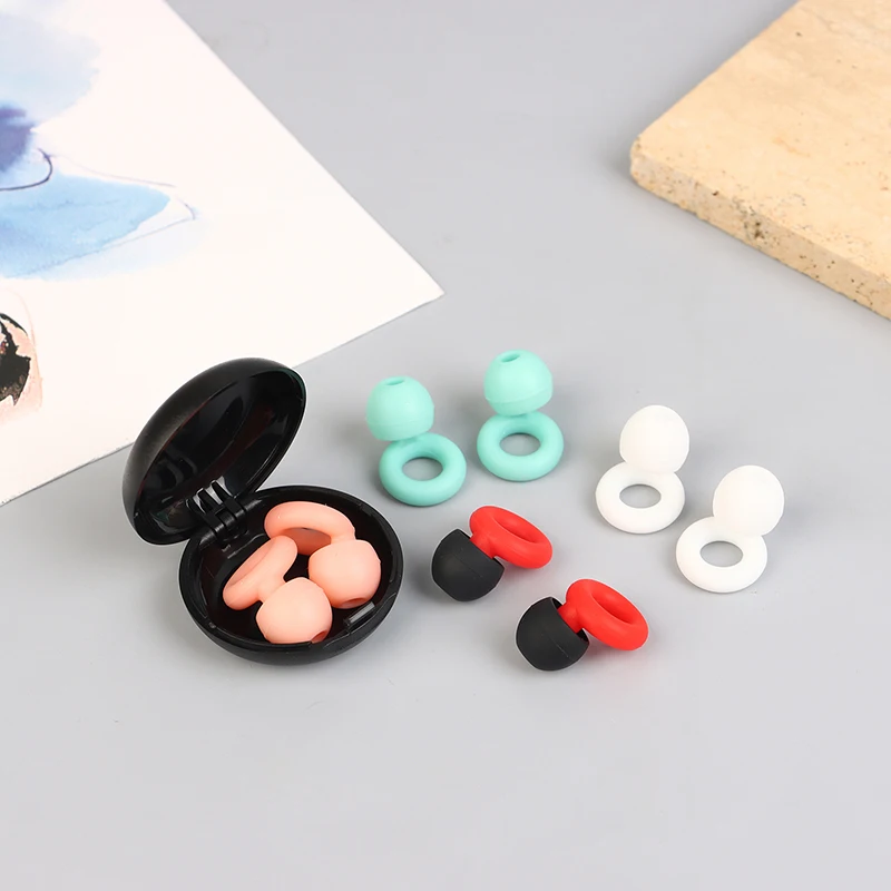 Super Silicone Soundproof Earplugs Noise Reduction Earplugs Sleep Artifact Silent Earplugs