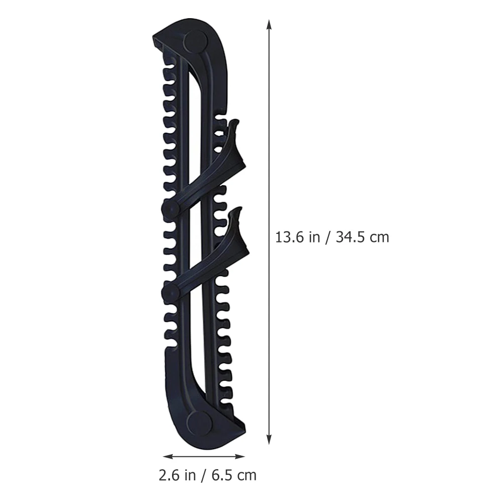 

Blade Skate Protector Protective Cover for Ice Skates Puck Accessories Guard Black Covers Child