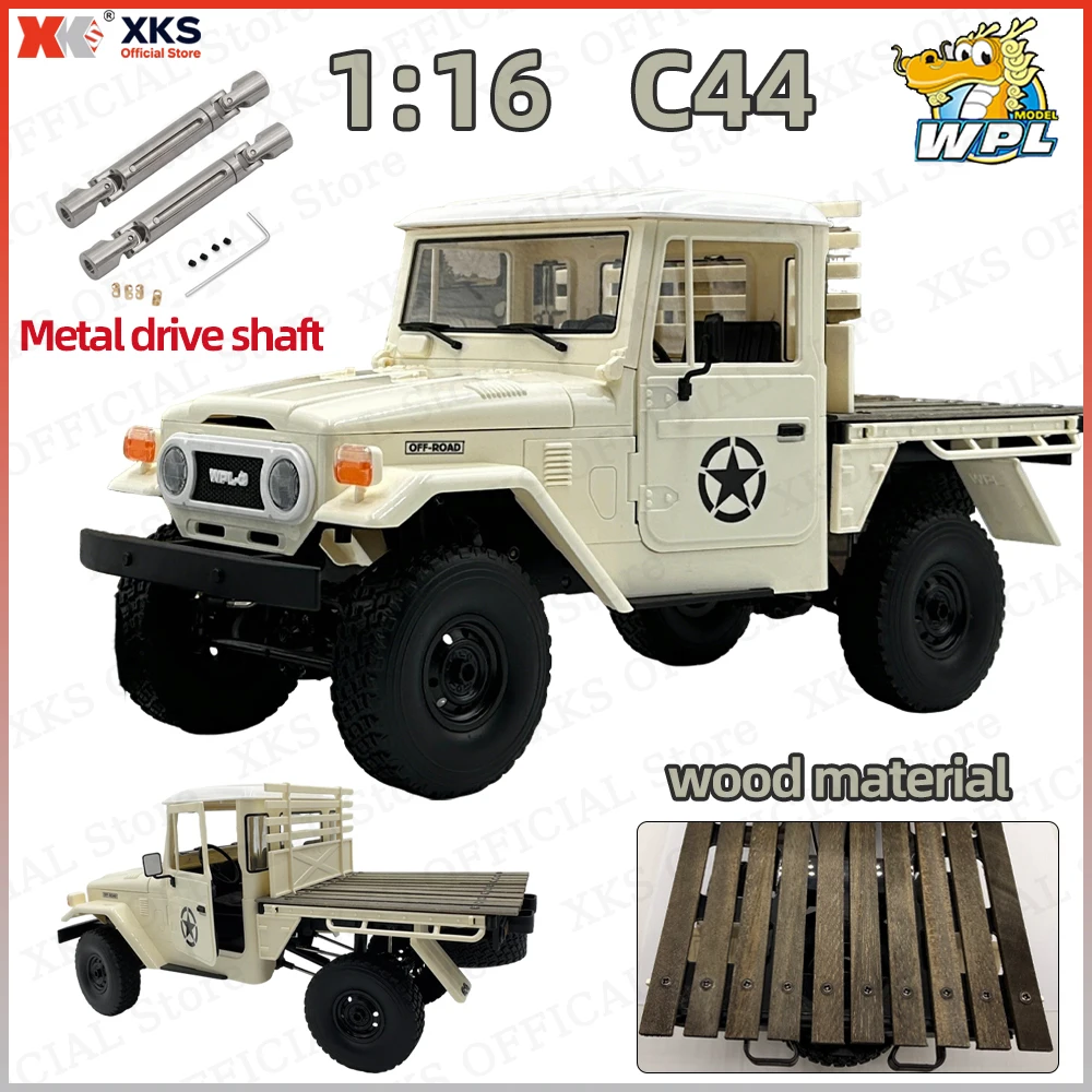 XKS Naughty Dragon C44 FJ45 Model 4WD Realistic Simulation RC Off-Road Climbing Car Electric Remote Control Toy Gift for Boys