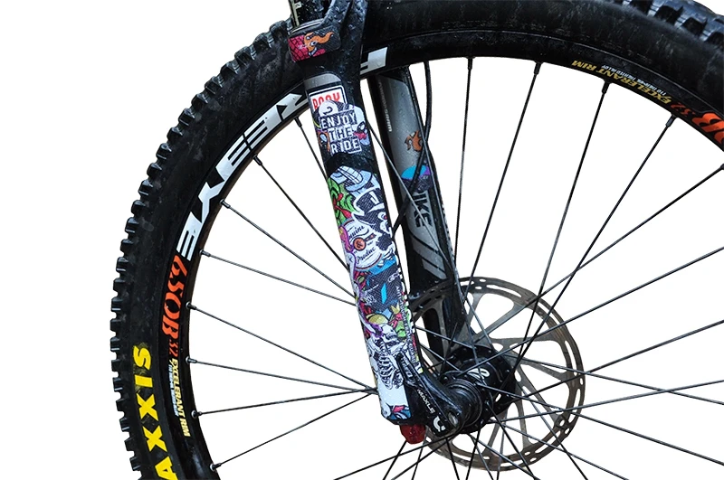 Enlee 3D Fahrrad Aufkleber MTB PVC Anti-Scratch Wasserdicht Keine Vergilbung Schutz Film Fahrrad Rahmen Schutz Zubehör TM01 – Detail 12