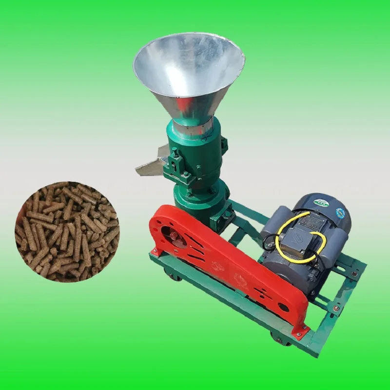 

Farms Use Household Animal Feed Pellet Machine For Poultry Livestock Granulator Poultry Fish Feed Processing Machines