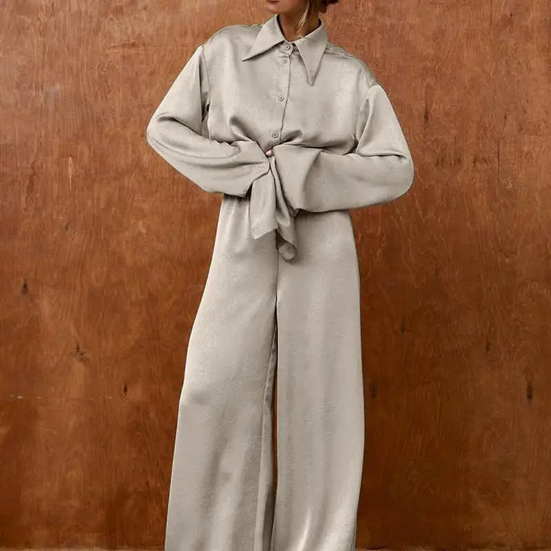 Jesień 2025 Luźny, płaszczowy długi sweter damski, wygodny, oddychający, mieszanka poliestru, do pracy, elegancki, na spacer.