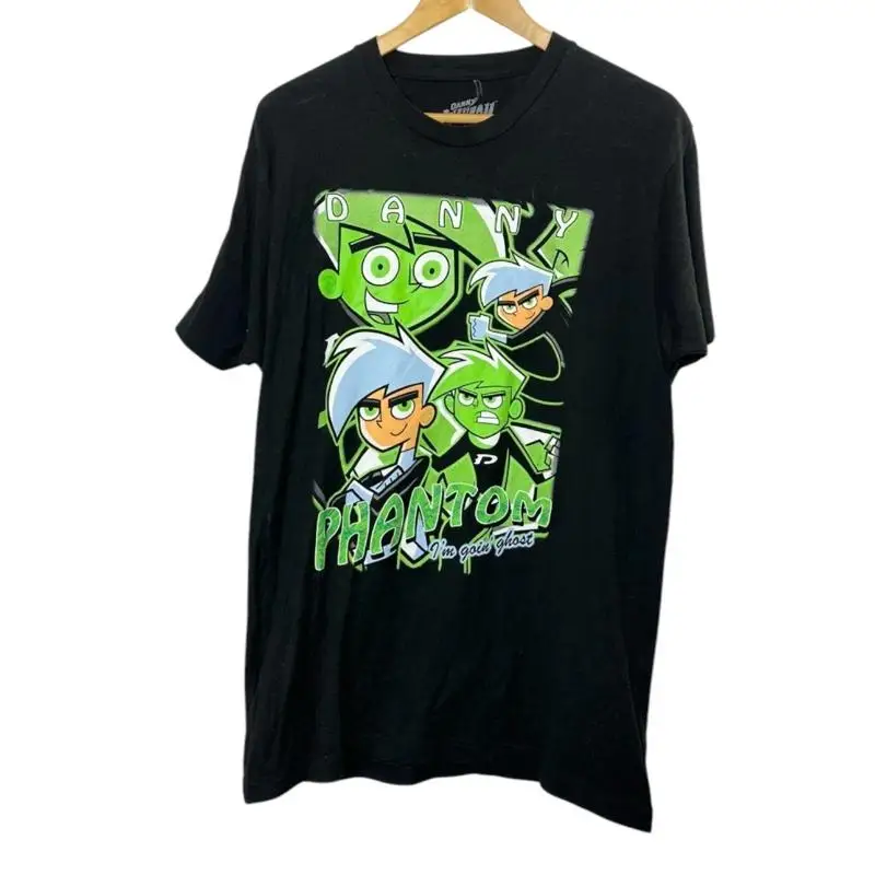 

Черная футболка Danny Phantom I'M Going Ghost Reprint