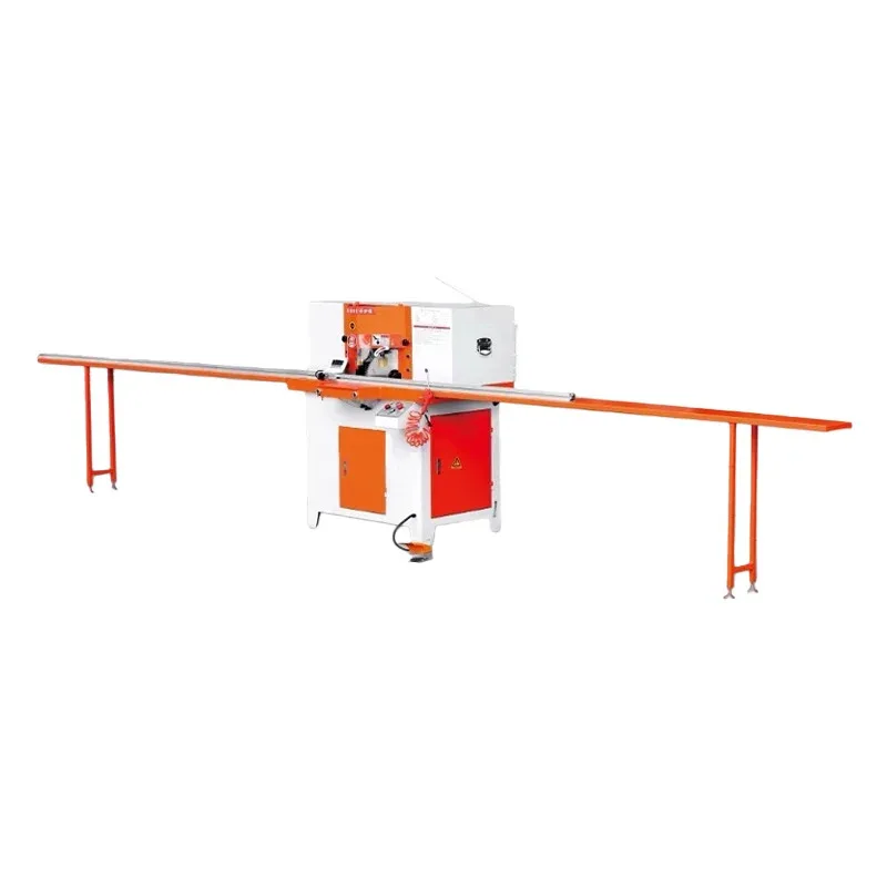 Pneumatic Horizontal Aluminum Wood Machine 45 Degree Double Head Angle Cutting For Frame Factories