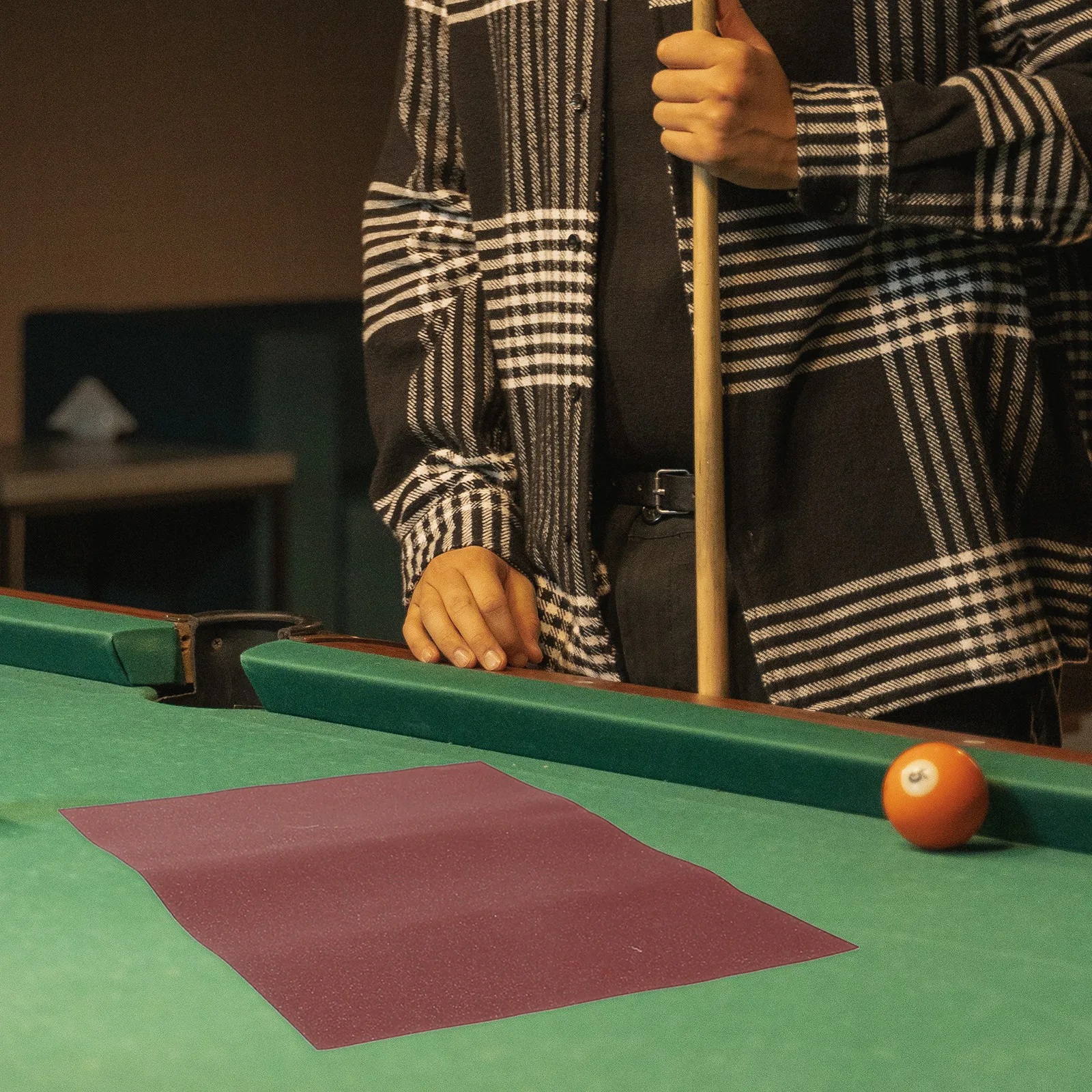 

4 Sheets Heavy Duty Sandpaper Sheets for Billiard Cues Cue Cleaning and Polishing Tool Extend Shaft Life Pool Stick Maintenance