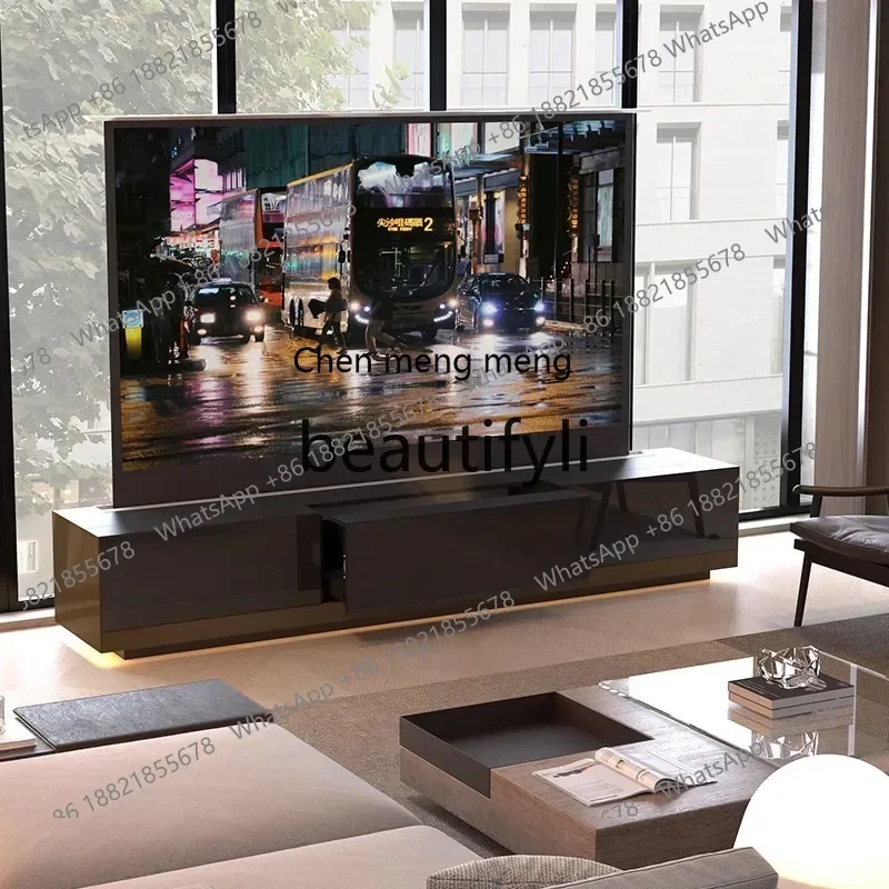X FH  Laser TV Floor-Rising Screen Integrated Lift Cabinet Invisible Home Theater Living Room Partition Cabinet