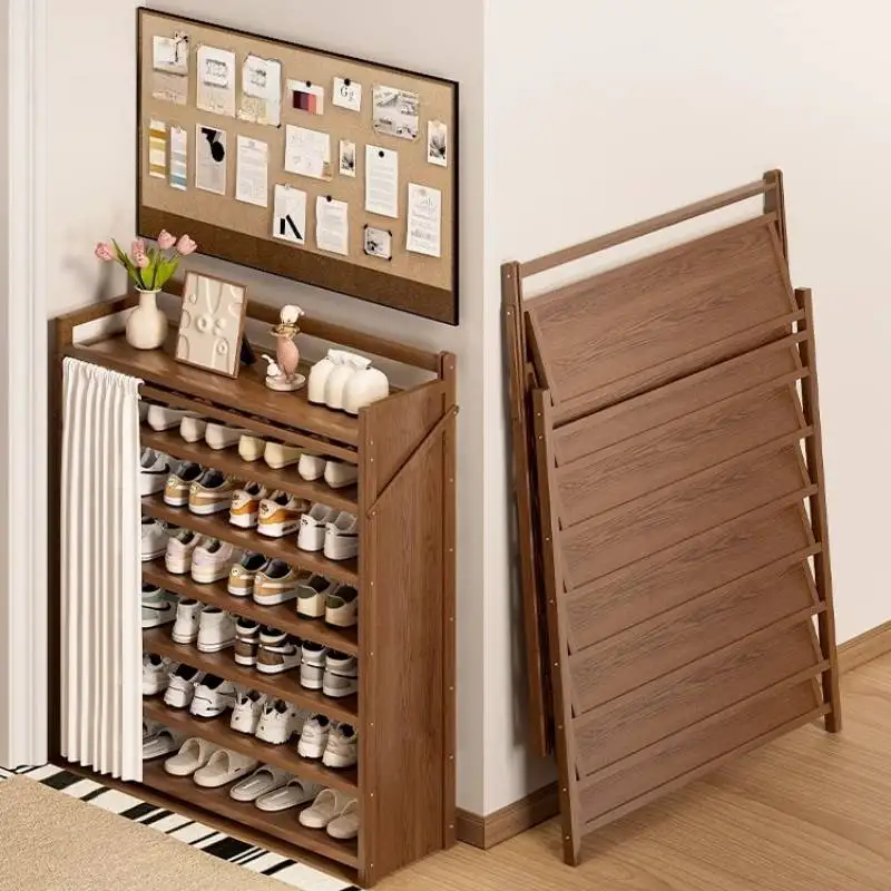 

Foldable Luxury Shoe Rack Cabinet Storage Minimalist Organizers Shoe Rack Cabinet Space Saving Schuhregal Furniture For Home