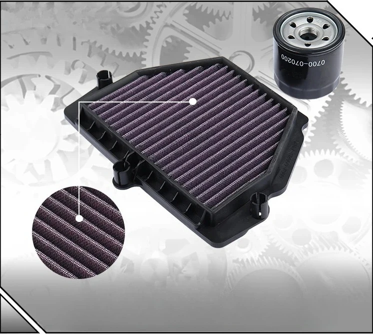 

For CFMOTO JSBM Motorcycle High Flow Air Filter Oil Filters 650SR 675SR-R 675SS 675NK CF650-10 675 NK SR-R SS SR 0700-07200