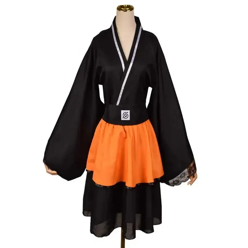 Женское кимоно Акацуки, платье Учиха Саске, Лолита, платья Какаши Хига Хината, карнавальный костюм