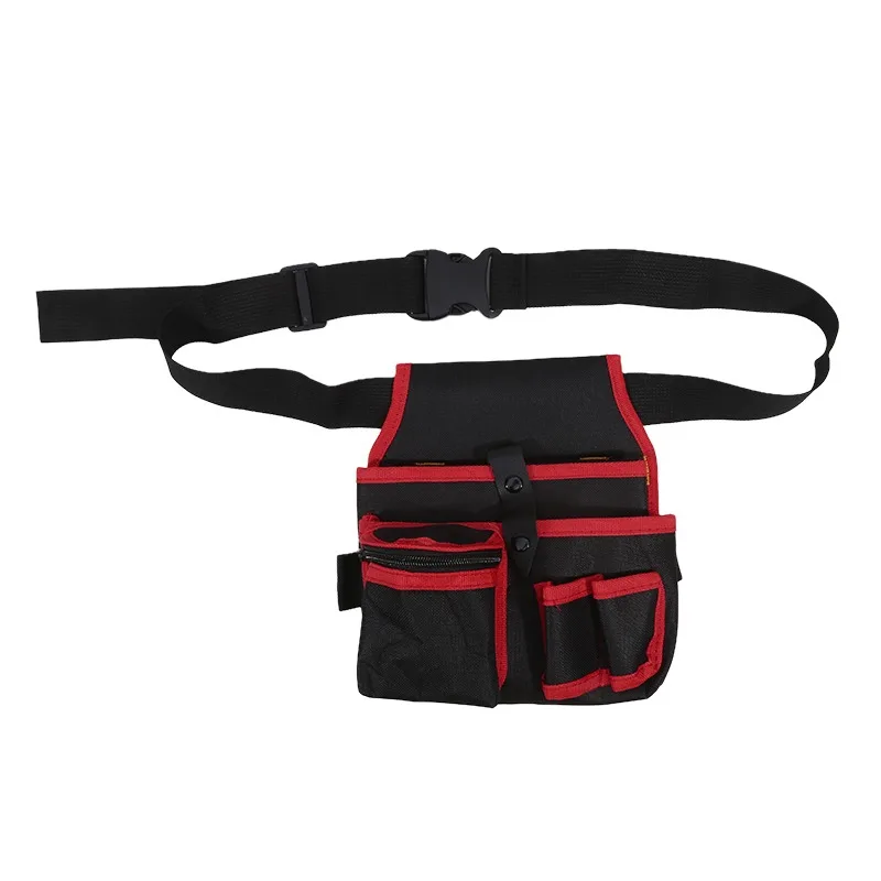 Marsupio per attrezzi portatile Marsupio per attrezzi in vita regolabile Tasca portaoggetti hardware multifunzione per giardinaggio, impianti idraulici, lavorazione del legno