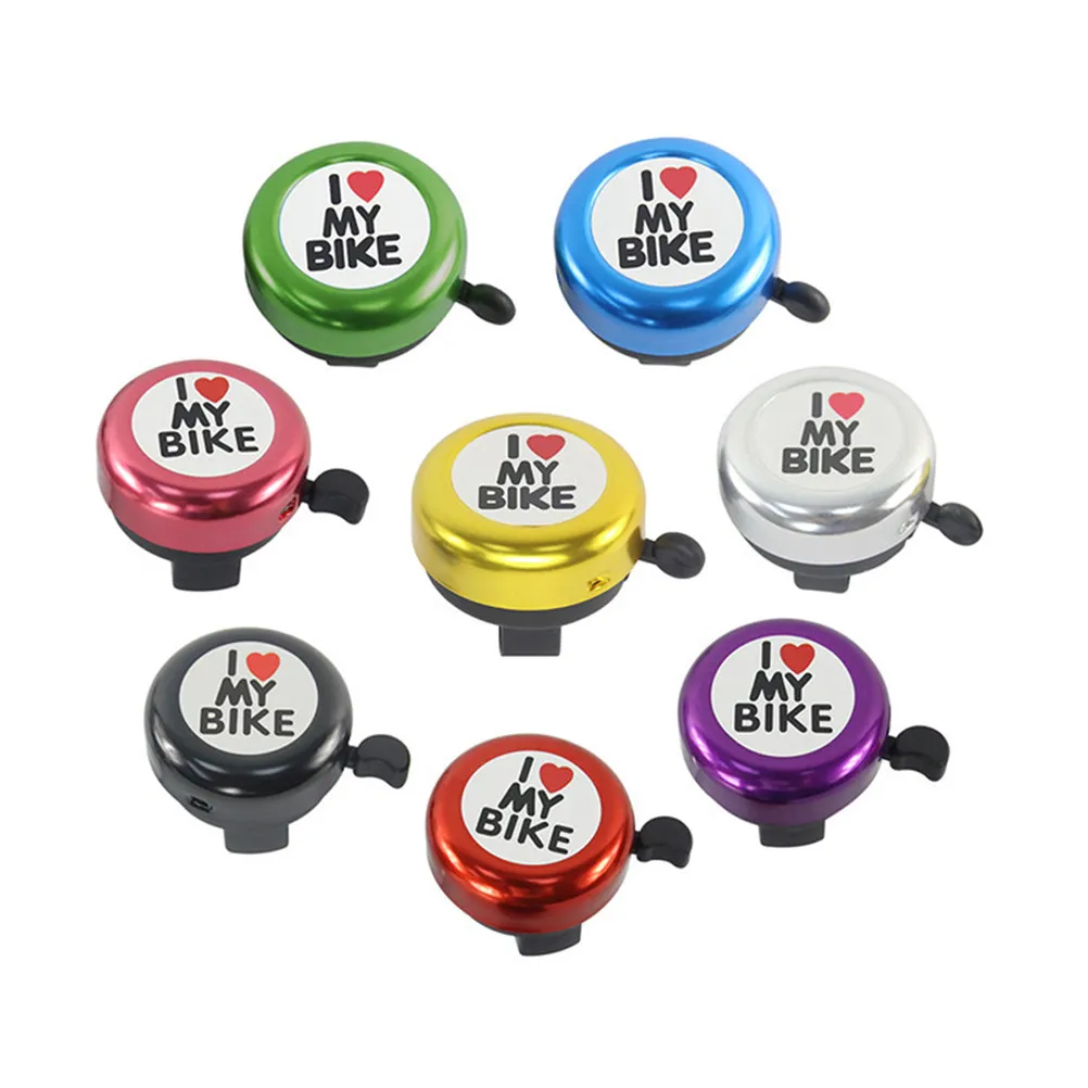 

Bike Warning Ring Bell Aluminum Material Crisp Ring Tone Safety Horn for Adults Kids 22Mm Handlebar Mountain Road Cycling