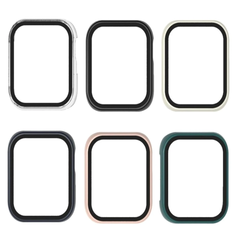 Tempered Glass Phim Màn Hình Bảo Vệ Trường Hợp Đối Với OPPO Đồng Hồ 3 Đồng Hồ Thông Minh Trường Hợp Bảo Vệ Bảo Hiểm Đầy Đủ Bìa PC Khung Bumper vỏ