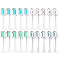 For xiaomi Mijia T300/T500/T700 Sonic Electric Toothbrush Heads Replaceable Refill Nozzles  4 Colors with Anti-Dust Caps 4/20Pcs