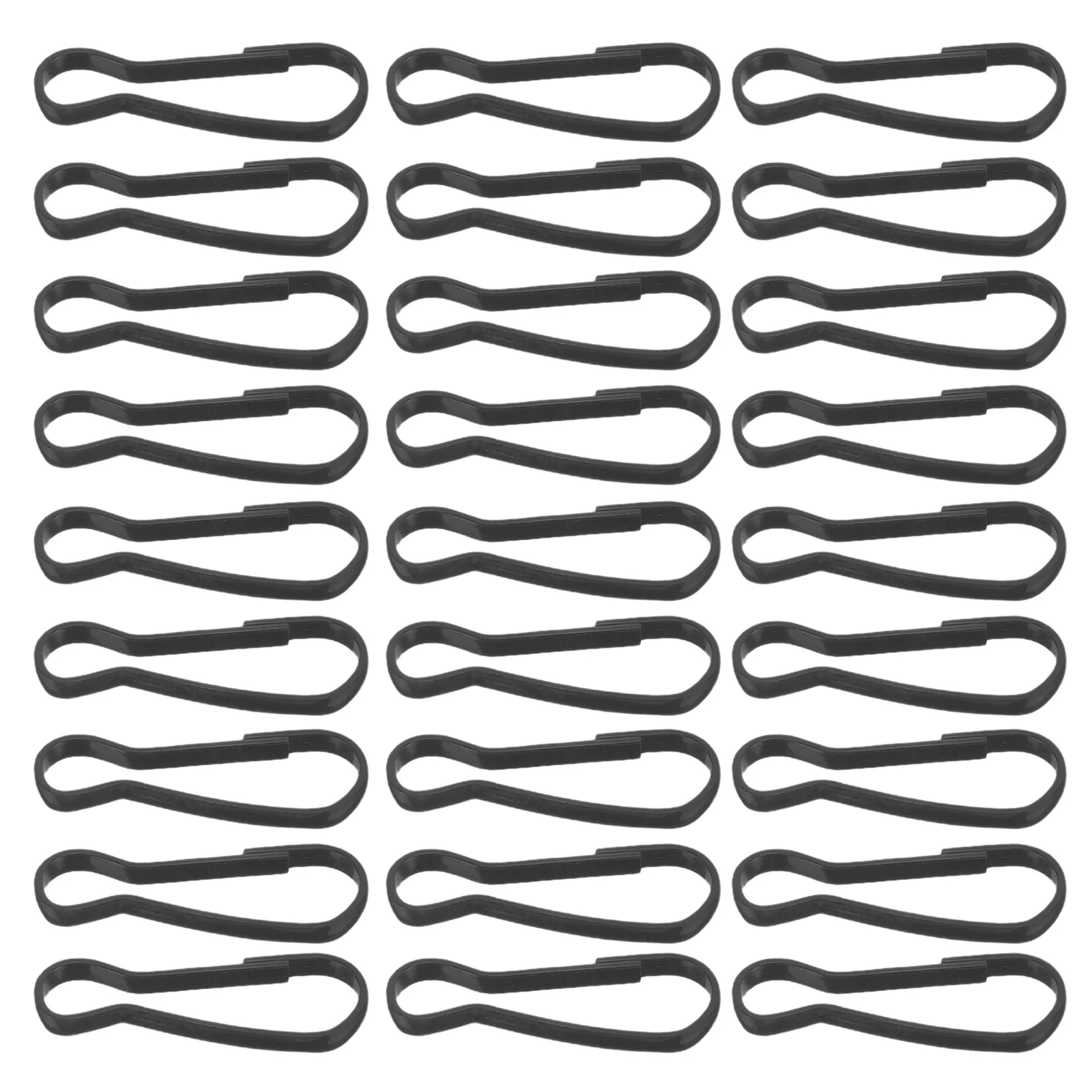 

100Pcs Quick Release Snap Clips Durable Metal Curtain Clamps for Home Office Travel Curtain Track Clips Fast Installation