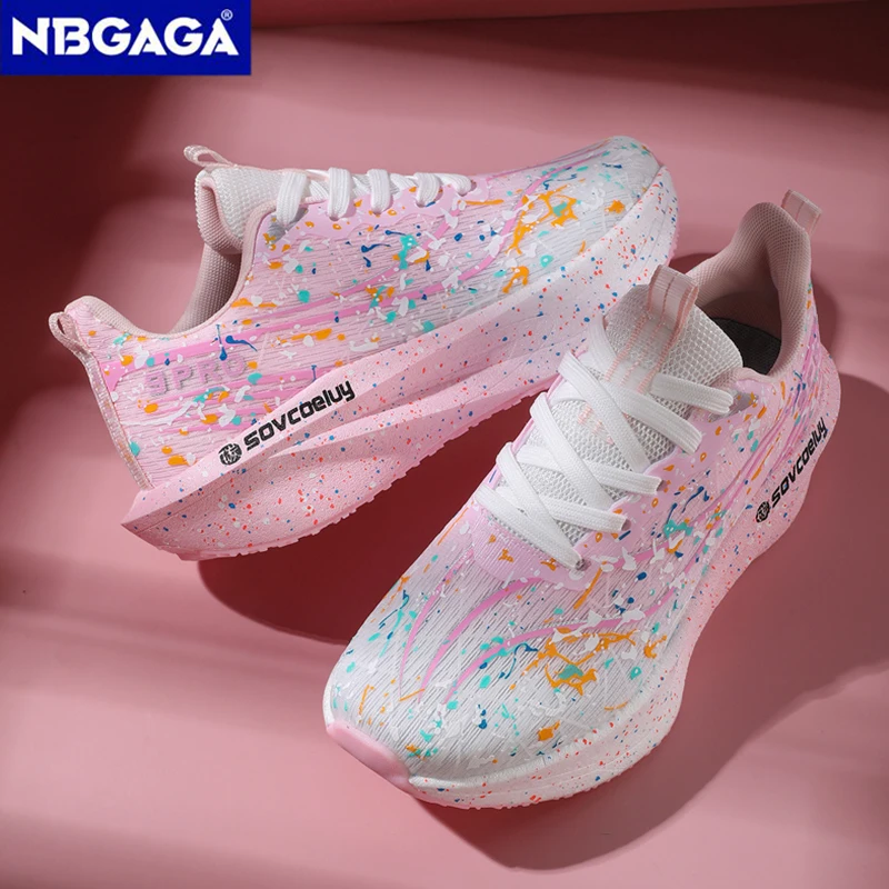 Fashion Women‘s Walking Shoes Breathable Lightweight Sneakers Outdoor Non-Slip Athletic Running Shoes Casual Comfortable