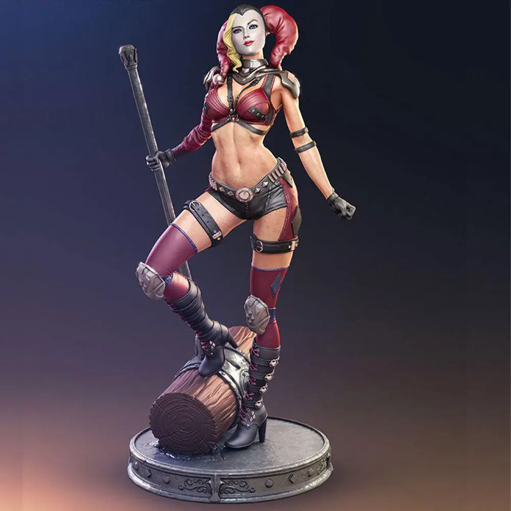 75mm --250mm Sexy Girl Resin Model Kits GK Miniature 3D Printed Gray Model Figurine DIY Doll Model Unassembled And Unpainted