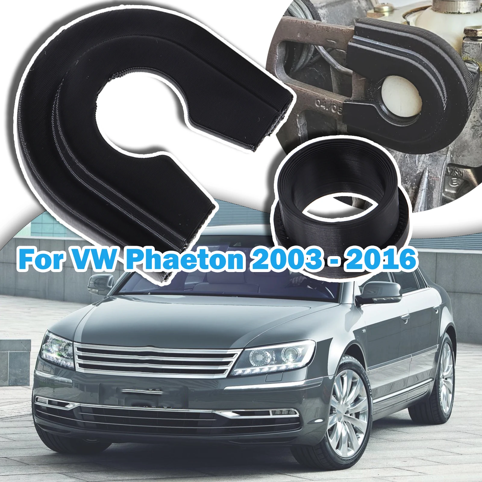 

Усовершенствованная втулка коробки передач из твердого пластика для VW Phaeton, ручная передача, первая передача, рычаг переключения передач, модель 2003-2016, 2 шт.