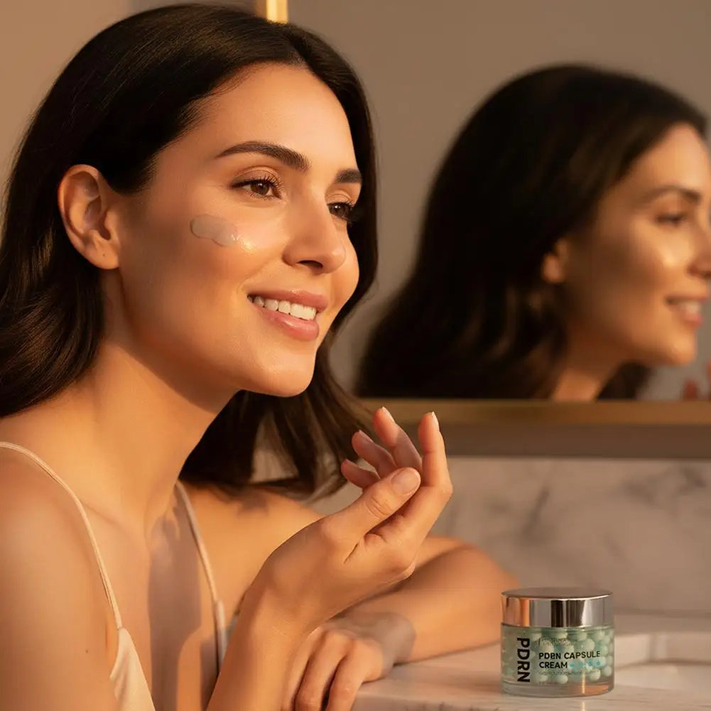 

Крем-капсулы PDRN 2026: Эссенция для гладкости, успокоения и лифтинга кожи, глубокое увлажнение и питание для лица Q2M8