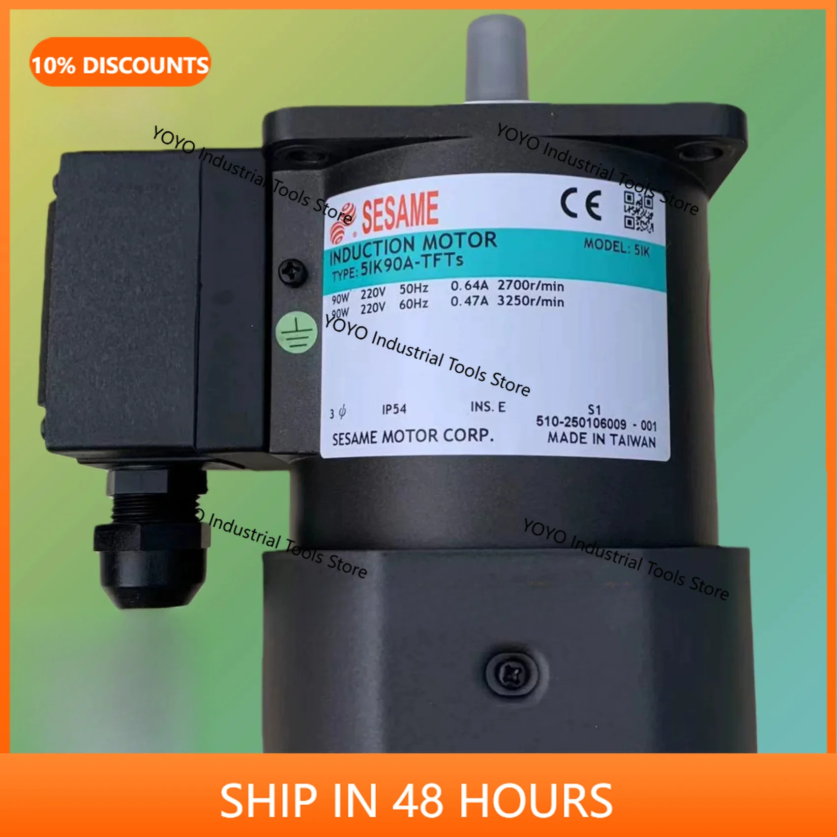 2026 new model 5RK60GN-APTs SESAME MOTOR CORP Motor MTR560TS-41AP-Y World Association Motor
