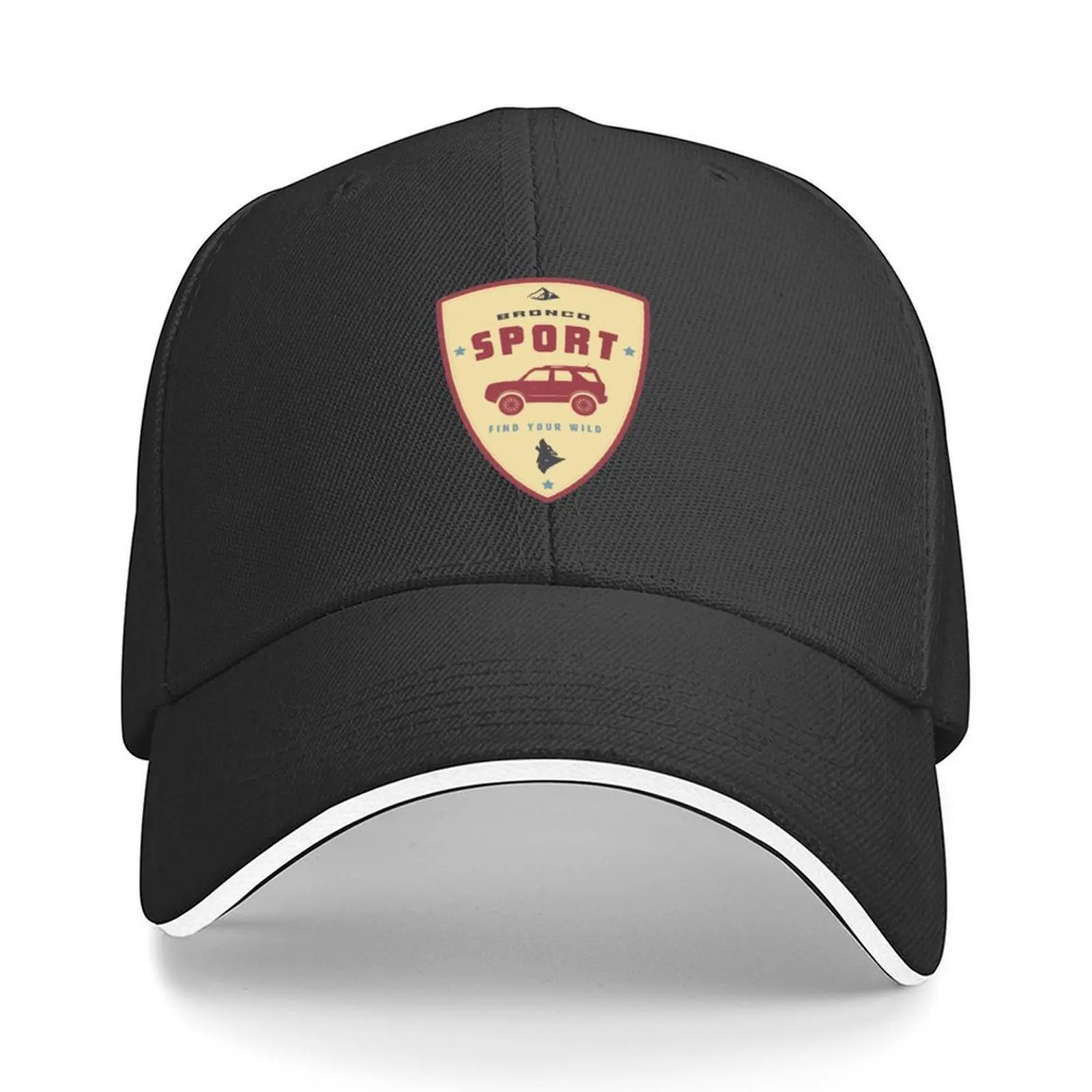 

Bronco Sport Forum shield logo no. 1 Baseball Cap Hat Luxury Brand custom caps hats for men Women's Golf Wear Men's