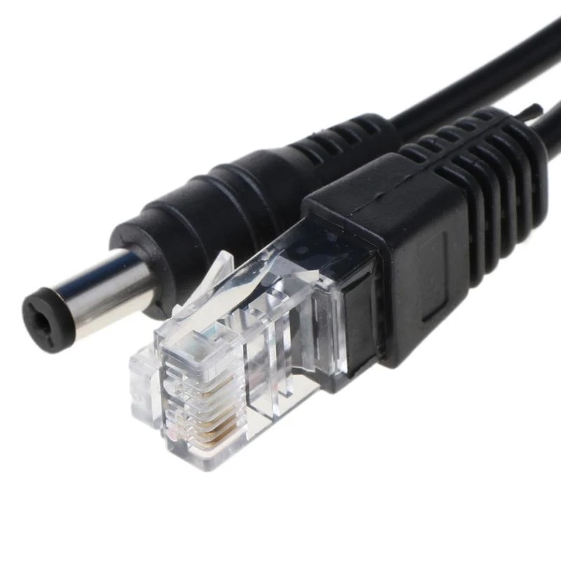 RJ45 Injector POE Splitter Adapter Cable Passive Power Over Ethernet 12-48V