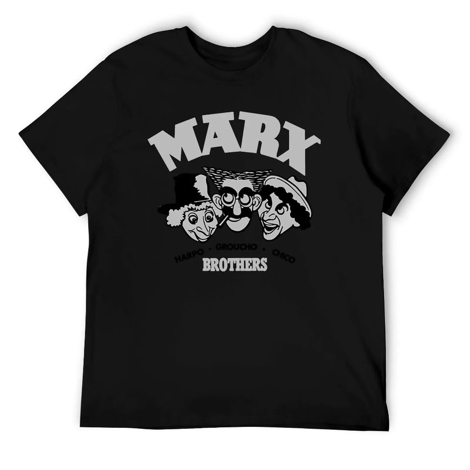 

Mod.3 Groucho Chico Harpo Marx Brothers T-Shirt t shirt men 100% cotton luxury brand printed t shirts for man T-Shirt