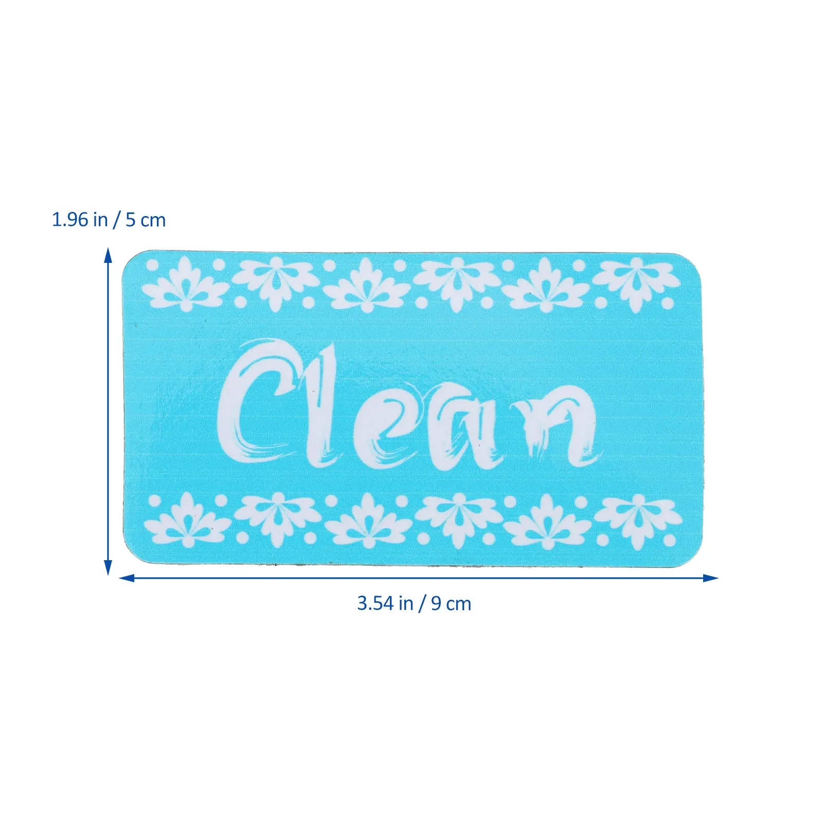1-3Pcs Clean Dirty Dishwasher Magnetic Indicator Sign Double-Sided Flip Magnet Sticker for Kitchen Laundry Washing Machine