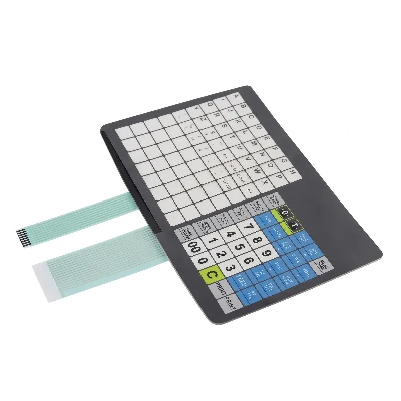 Brand New CL5200 Keyboard For CAS CL5200 CL3000 Pole Scales Keypad Including Overlay English Version