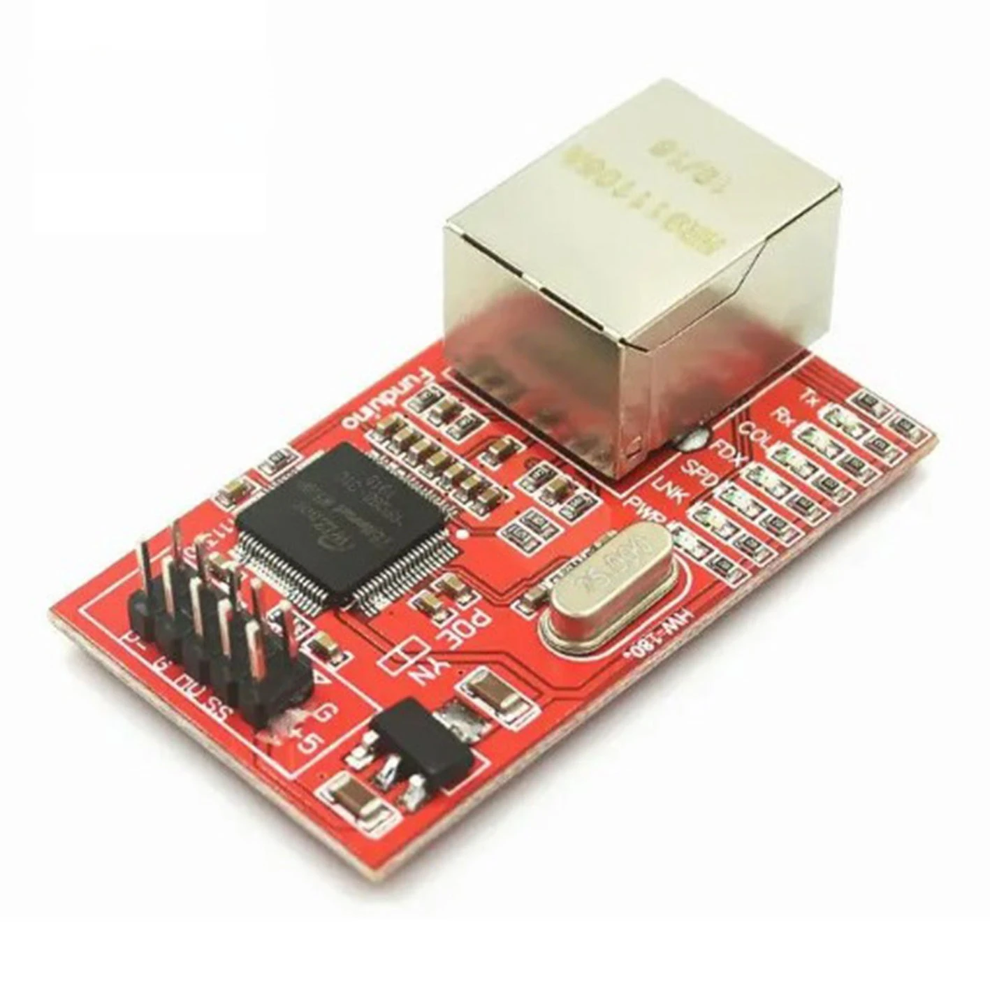

W5100 Ethernet Module for Arduino SPI Interface 3.3V/5V Compatible with 16KB TX/RX Buffer