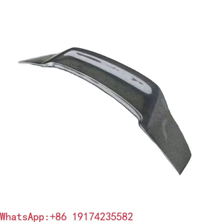 

For 09-17 AUDI A3 A4 A5 A6 C6 C7 B8 B8.5 B9 Renntech Style Carbon Fiber Rear Trunk Spoiler Wing